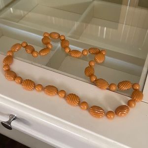 Vintage Butterscotch Bakelite Necklace